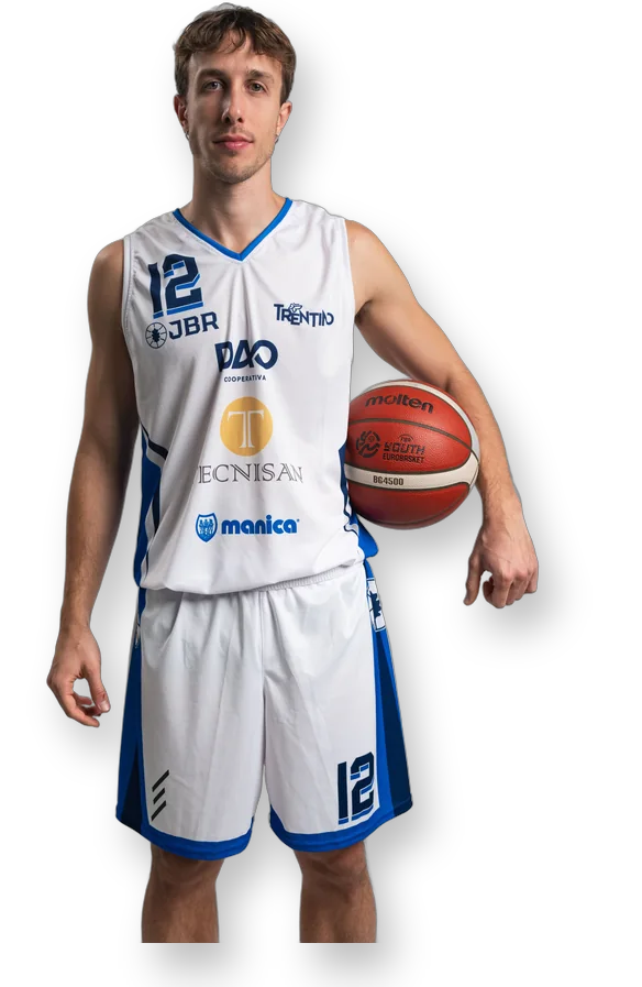 Giocatore JBR con la maglia gara 2026/27